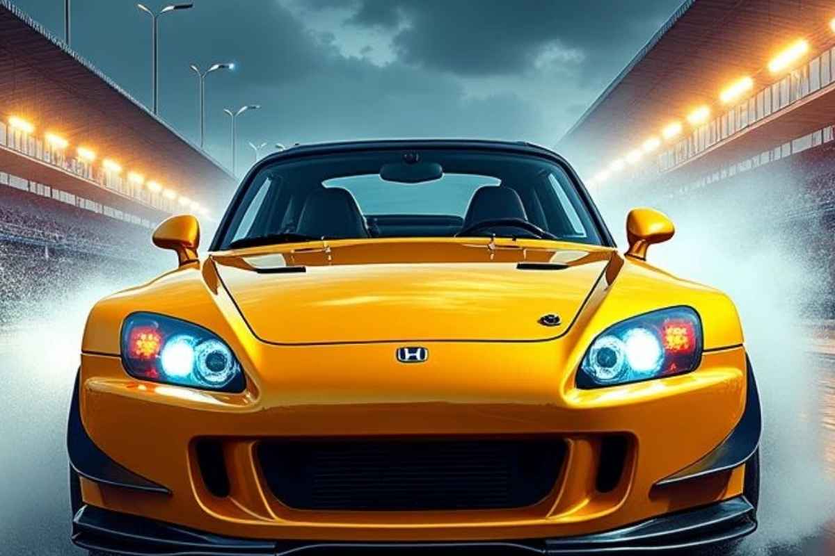 Honda S2000 front view in FR Legends Mod APK