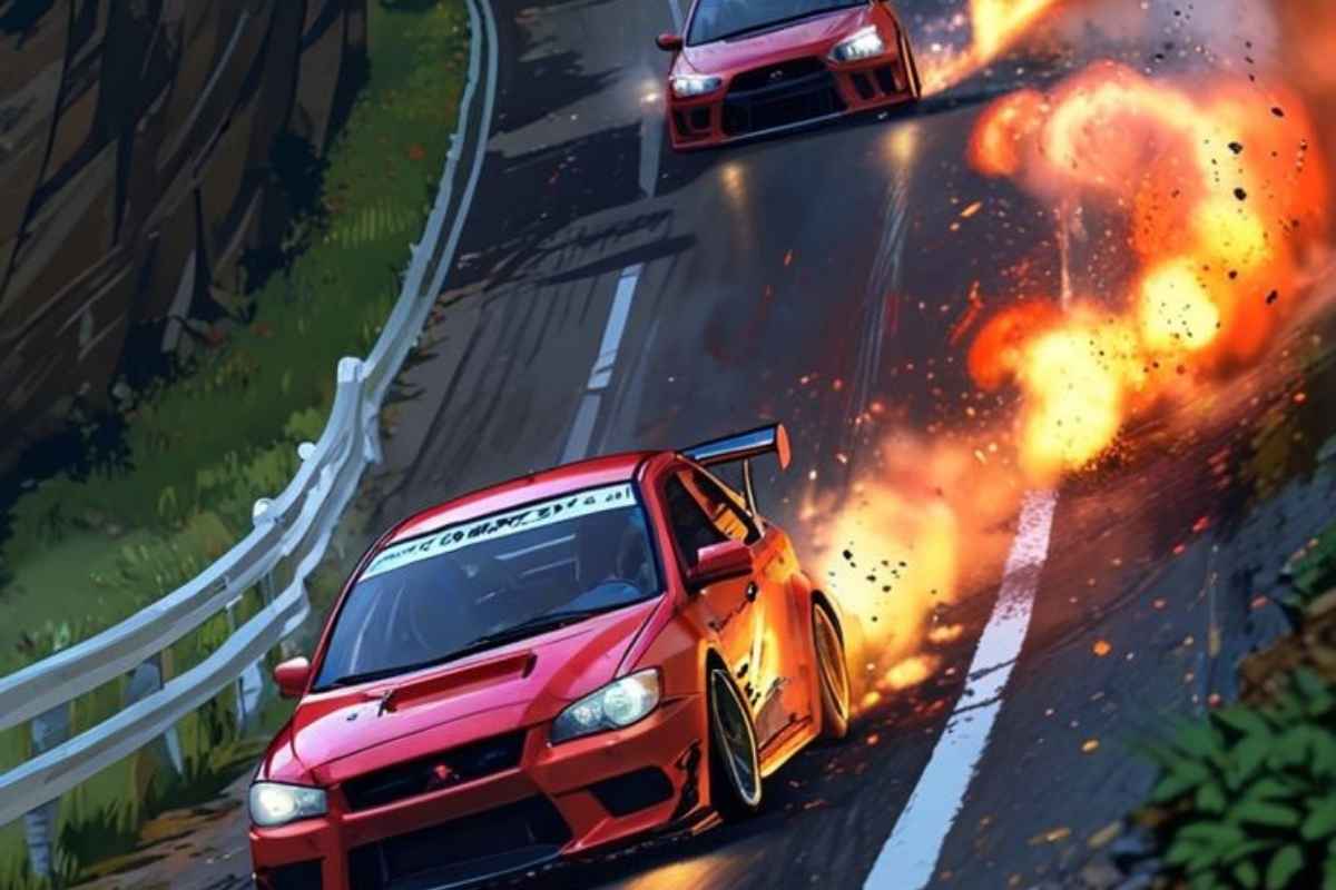 Custom Acura NSX livery in FR Legends with racing theme