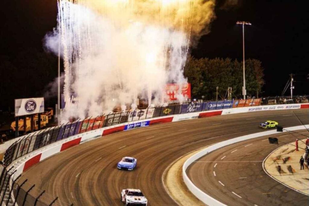 Car setup for drifting at Irwindale Speedway in FR Legends.